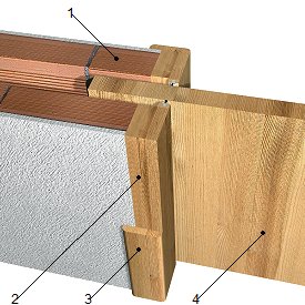 Precio en Honduras de Ud de Puerta interior corrediza, de madera